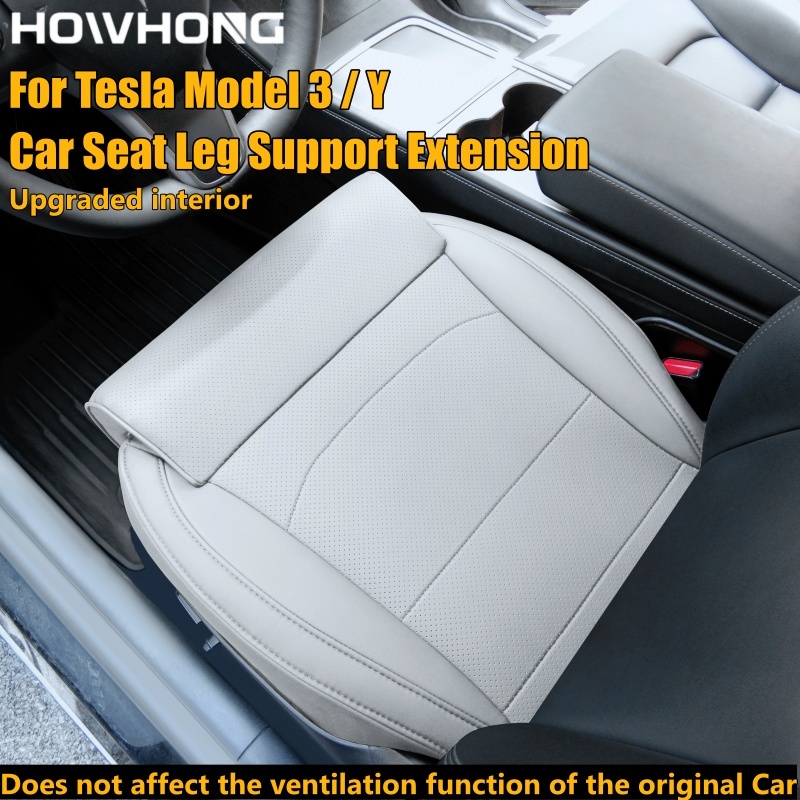 Memory Foam Car Neck Pillow Lumbar Support - ที่รองขาเบาะรถยนต์สำหรับเทสล่า รุ่น 3 และ รุ่น Y
