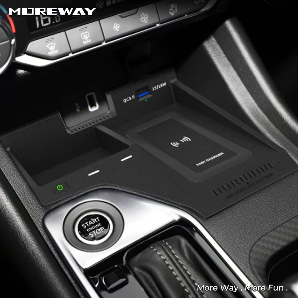 Wireless Car Charger Mount Fast Charging - ที่วางโทรศัพท์ในรถยนต์พร้อมที่ชาร์จไร้สาย ชาร์จเร็ว สำหรับ Nissan Sylphy Sentra