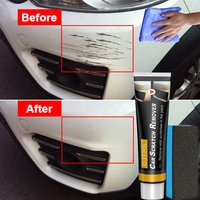 Car Scratch Repair Polishing Wax Paste - น้ำยาขัดลบรอยขีดข่วนรถยนต์ ชุดอุปกรณ์ดูแลสีรถยนต์ น้ำยาขัดลบรอยขนแมว ซ่อมแซมรอยขีดข่วน ขัดเงารถยนต์ น้ำยาขัดสีรถยนต์