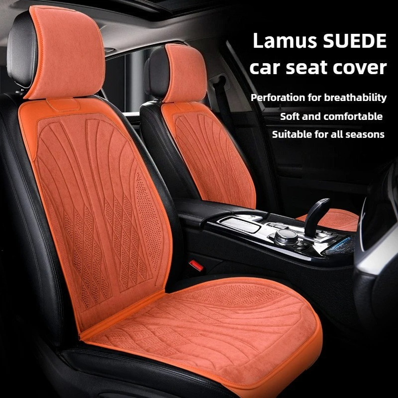 Leather Car Seat Covers Full Set Universal - แผ่นรองเบาะรถยนต์หนังกลับหรูหรา ป้องกันเบาะรถยนต์ ใช้ได้ทุกฤดู ชุดคลุมเบาะรถยนต์แบบเต็มชุด อุปกรณ์เสริมเบาะรถยนต์ เบาะรองนั่งรถยนต์