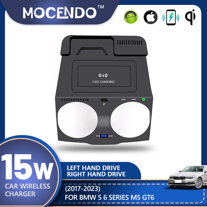 Wireless Car Charger Mount Fast Charging - สำหรับ BMW 5 6 Series G30