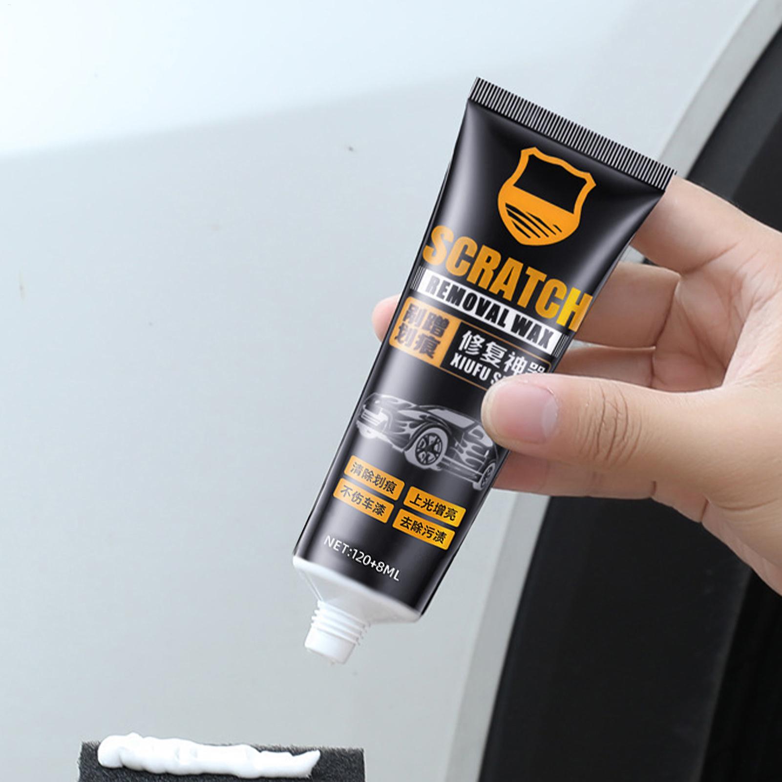 Car Scratch Repair Polishing Wax Paste - ครีมซ่อมรอยขีดข่วนรถยนต์ ขัดเงา 128 มล. ขจัดรอยขีดข่วนสีรถยนต์อเนกประสงค์ สำหรับซ่อมสีรถยนต์อย่างล้ำลึก