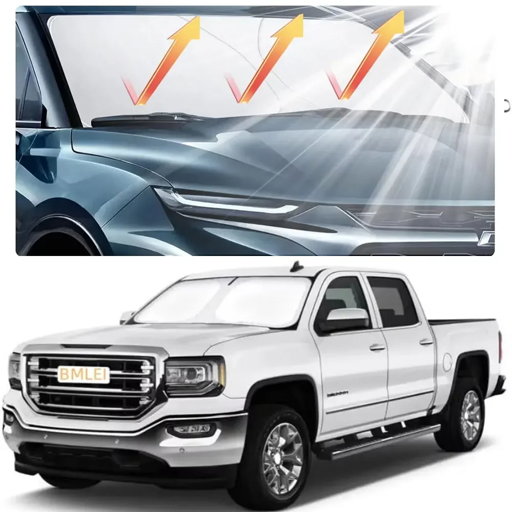 ร่มบังแดดรถยนต์ ป้องกันรังสียู - Car Sunshade Windshield Umbrella Foldable บทวิจารณ์และราคา
