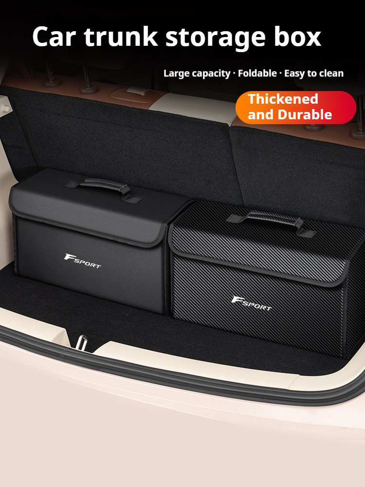 กล่องเก็บของท้ายรถ Lexus F Spo - Car Trunk Organizer Foldable Storage Box บทวิจารณ์และราคา