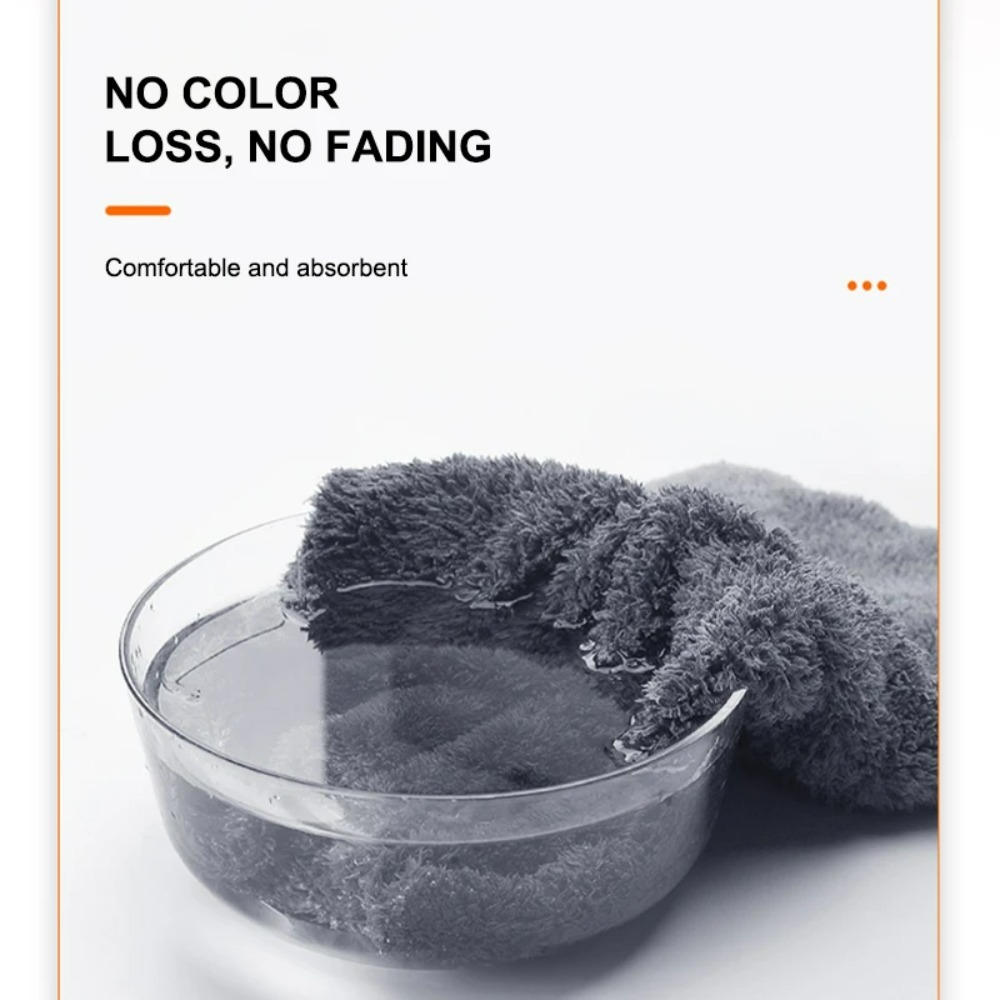 ผ้าเช็ดรถไมโครไฟเบอร์คอรัลเวลเ - Microfiber Car Drying Towel Super Absorbent บทวิจารณ์และราคา