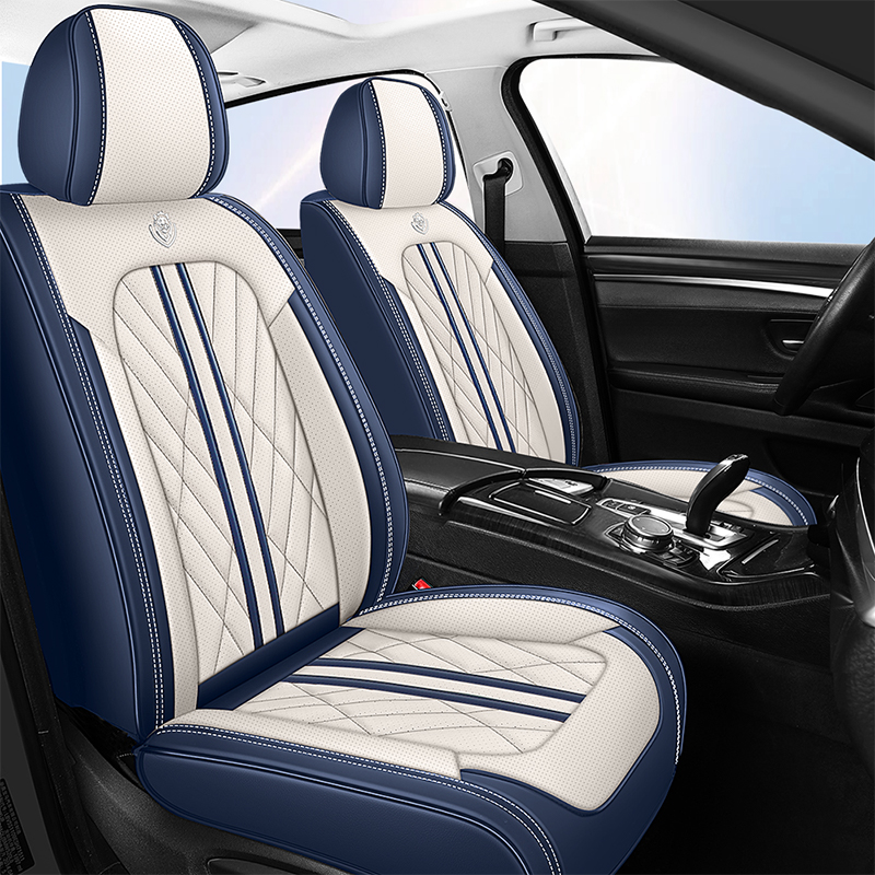 ชุดหุ้มเบาะรถยนต์หนัง Napa นุ่ - Leather Car Seat Covers Full Set Universal บทวิจารณ์และราคา