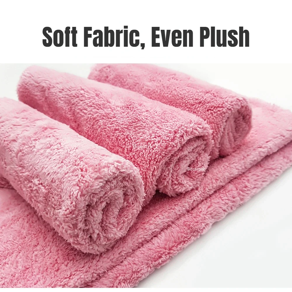 350GSM 40X40 ซม.ล้างรถผ้าเช็ดต - Microfiber Car Drying Towel Super Absorbent บทวิจารณ์และราคา
