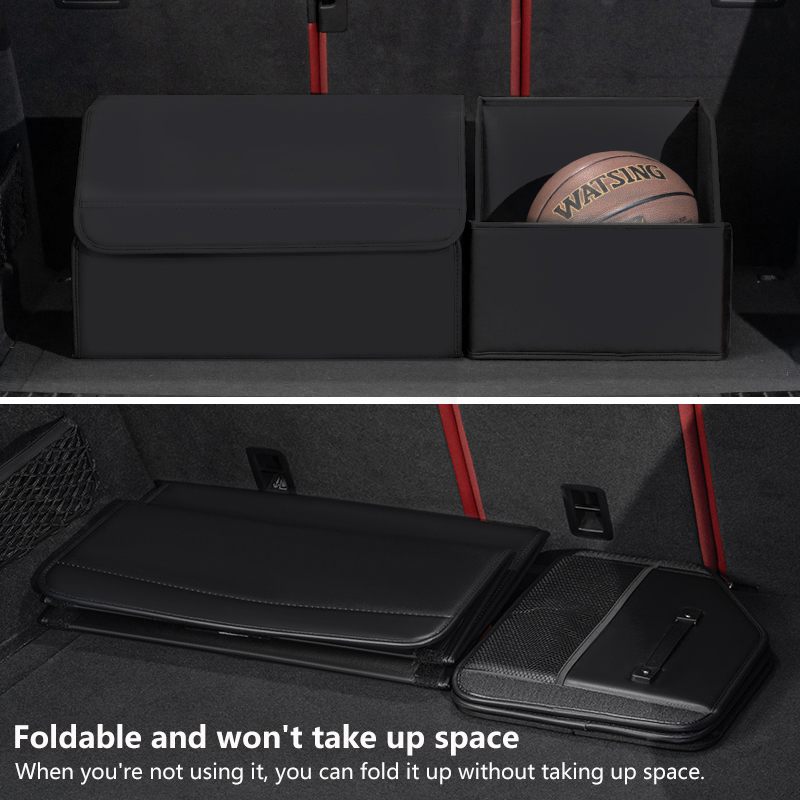สําหรับ Porsche Cayenne Macan  - Car Trunk Organizer Foldable Storage Box บทวิจารณ์และราคา