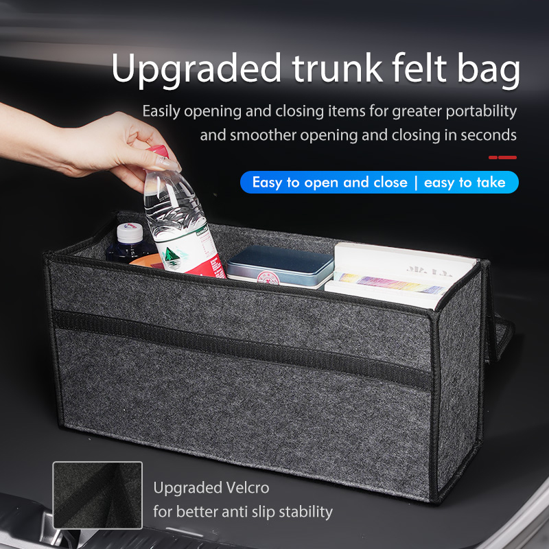 กล่องเก็บของท้ายรถแบบพับได้ ทำ - Car Trunk Organizer Foldable Storage Box บทวิจารณ์และราคา