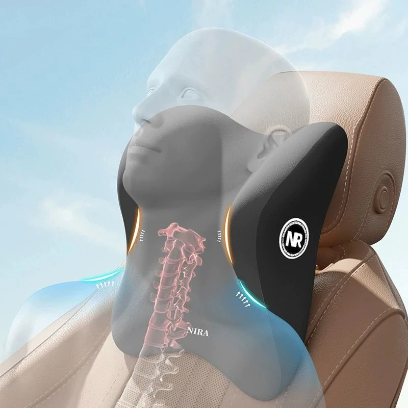 รถหน่วยความจําโฟม Headrest ชุด - Memory Foam Car Neck Pillow Lumbar Support บทวิจารณ์และราคา