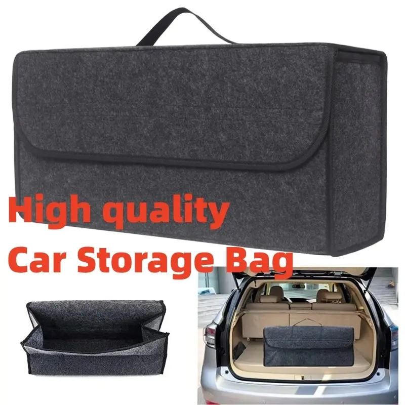 กล่องเก็บของท้ายรถแบบพับได้ ทำ - Car Trunk Organizer Foldable Storage Box บทวิจารณ์และราคา
