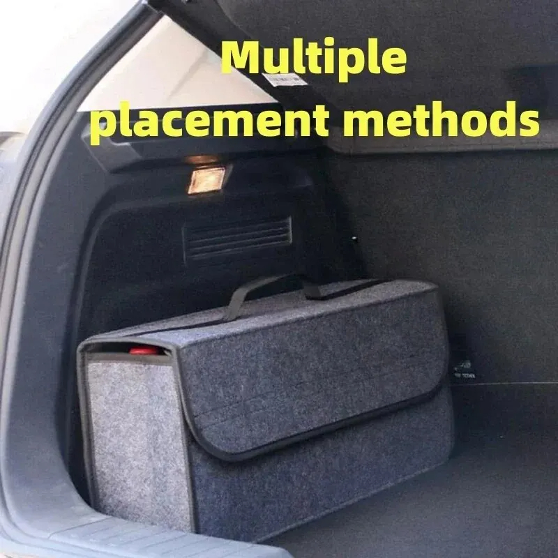 กล่องเก็บของท้ายรถแบบพับได้ ทำ - Car Trunk Organizer Foldable Storage Box บทวิจารณ์และราคา