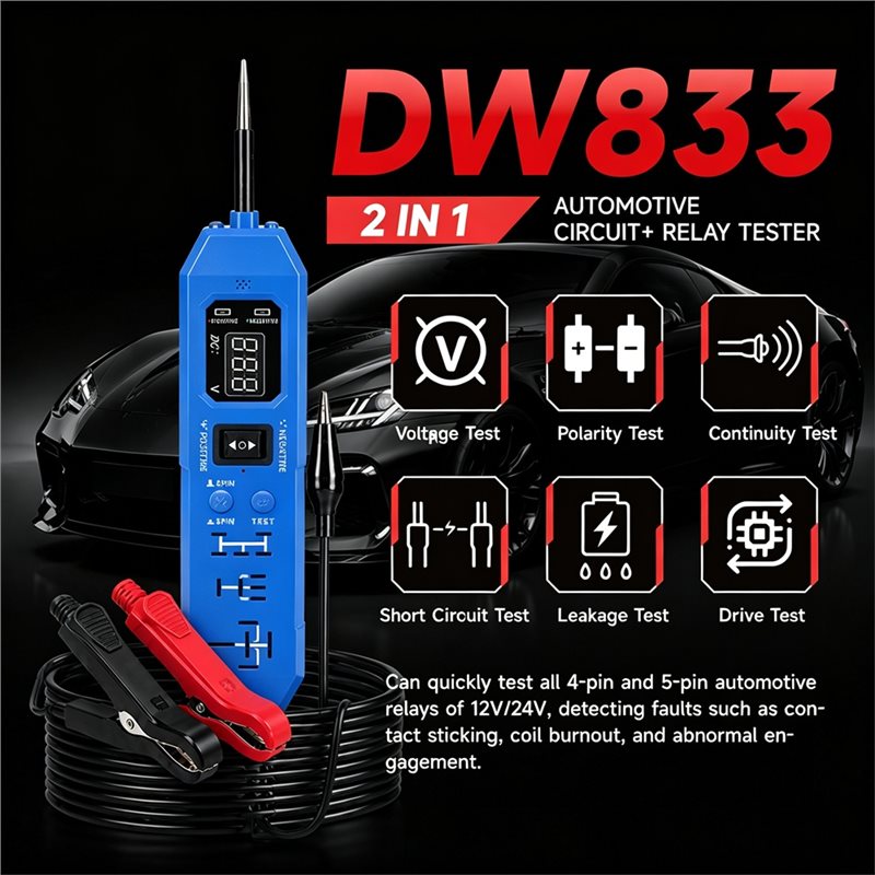 เครื่องทดสอบวงจรรีเลย์รถยนต์แบ - Car Electronics บทวิจารณ์และราคา