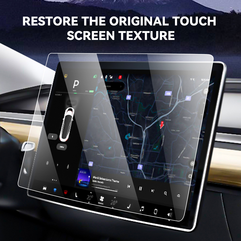 15 นิ้วรถ GPS Central Control  - Anti Glare Car Rearview Mirror Film บทวิจารณ์และราคา