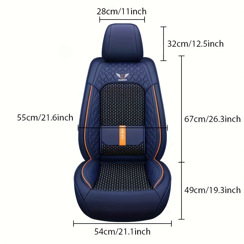 สำหรับ Polo 9n3, Leapmotor B05 - Leather Car Seat Covers Full Set Universal บทวิจารณ์และราคา
