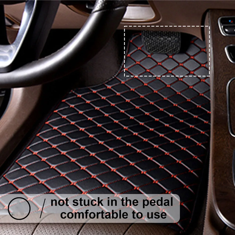 5PCS Universal Fit รถพรมปูพื้น - Car Floor Mats Universal Waterproof Leather บทวิจารณ์และราคา