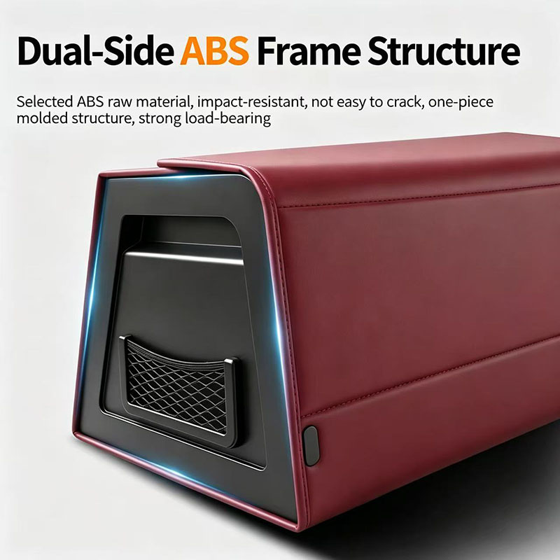 กล่องจัดระเบียบท้ายรถ หนังนัปป - Car Trunk Organizer Foldable Storage Box บทวิจารณ์และราคา