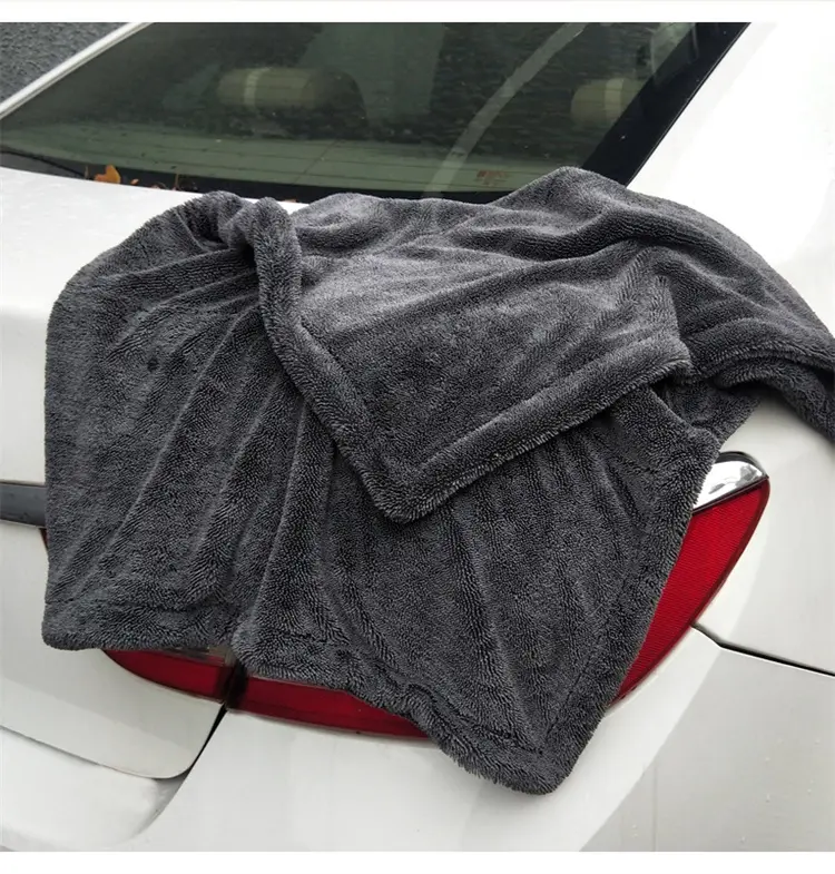 ผ้าขนหนูล้างรถไมโครไฟเบอร์แห้ง - Microfiber Car Drying Towel Super Absorbent บทวิจารณ์และราคา