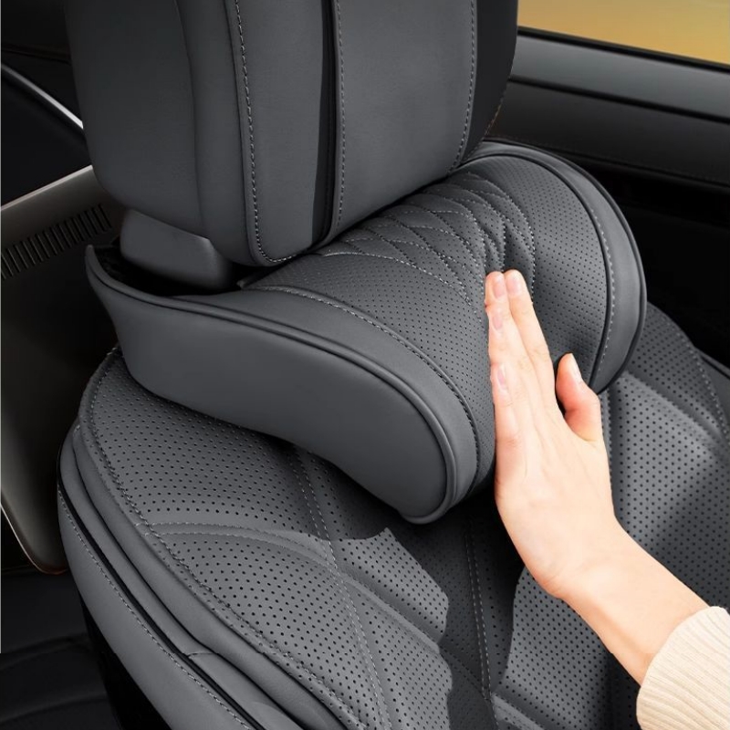 เบาะรองศีรษะในรถยนต์เมมโมรี่โฟ - Memory Foam Car Neck Pillow Lumbar Support บทวิจารณ์และราคา