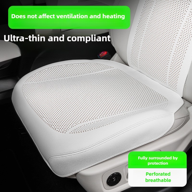 Breathable Nappa หนังรถที่นั่ง - Leather Car Seat Covers Full Set Universal บทวิจารณ์และราคา
