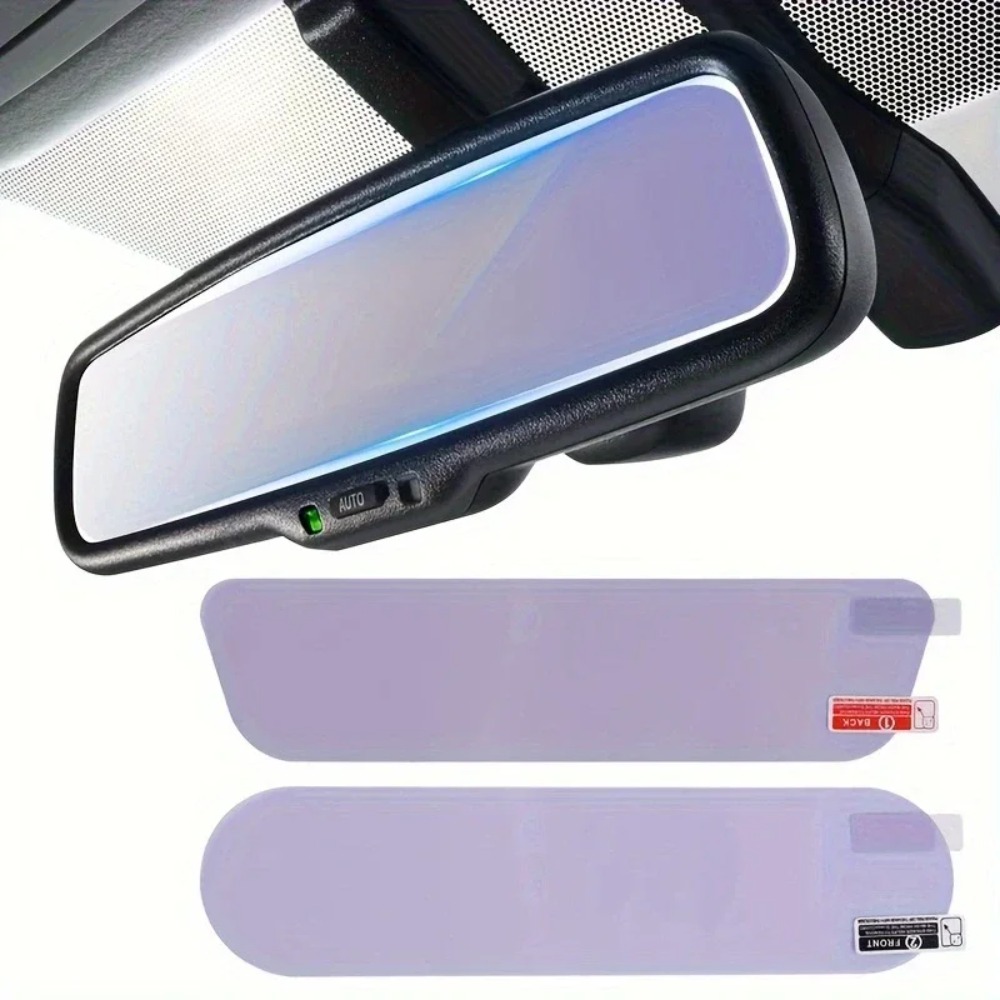 ฟิล์มกันแสงสะท้อนสำหรับกระจกมอ - Anti Glare Car Rearview Mirror Film บทวิจารณ์และราคา
