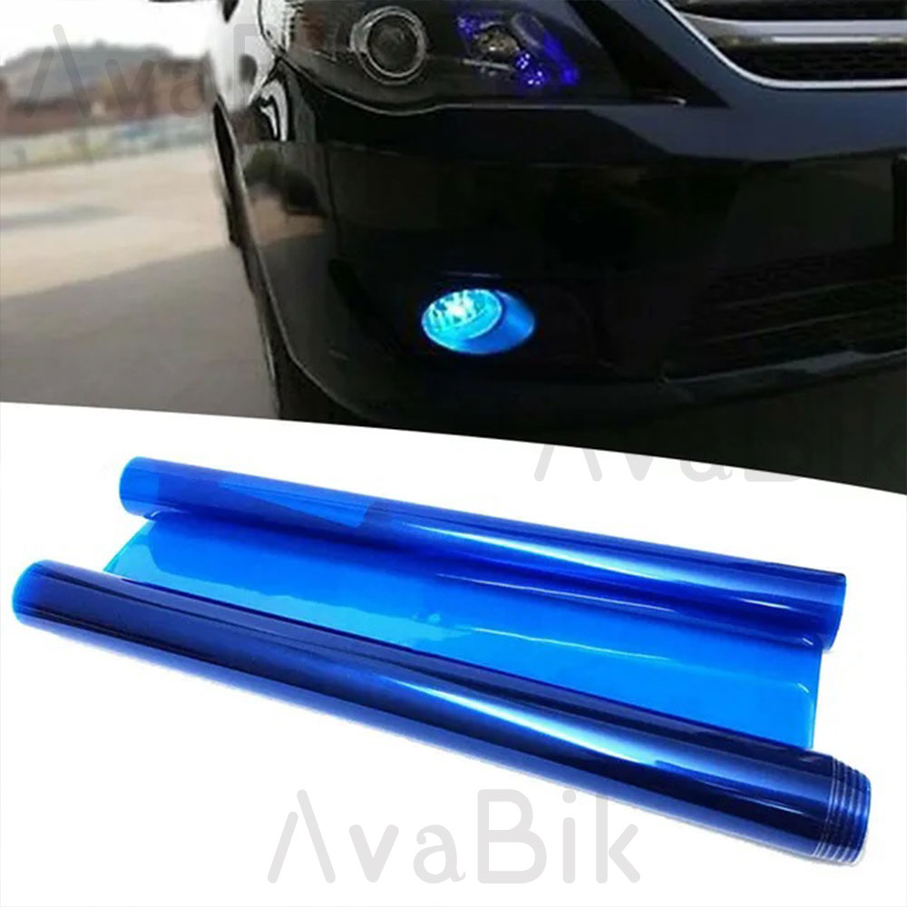 ฟิล์มติดไฟหน้ารถยนต์สีฟ้าขนาด  - Anti Glare Car Rearview Mirror Film บทวิจารณ์และราคา