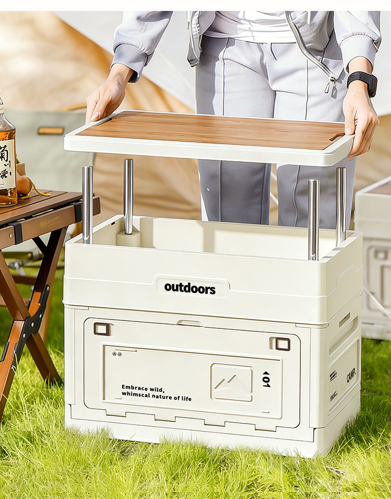 กล่องเก็บของพับได้สำหรับตั้งแค - Car Trunk Organizer Foldable Storage Box บทวิจารณ์และราคา
