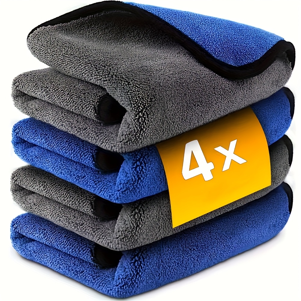 ผ้าไมโครไฟเบอร์สำหรับทำความสะอ - Microfiber Car Drying Towel Super Absorbent บทวิจารณ์และราคา