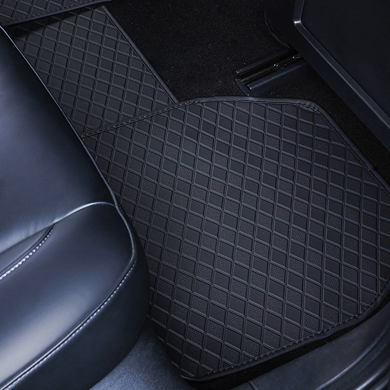 ชุดพรมปูพื้นรถยนต์ครบชุด ใช้ได - Car Floor Mats Universal Waterproof Leather บทวิจารณ์และราคา