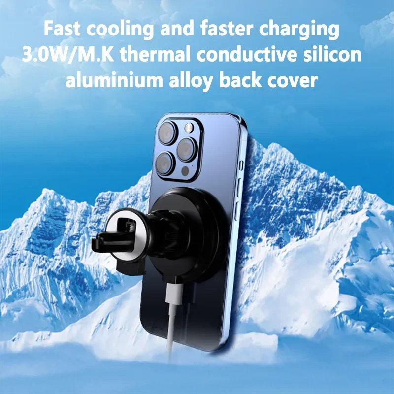 Car Air Outlet Wireless Charge - Magnetic Phone Holder For Car Vent บทวิจารณ์และราคา