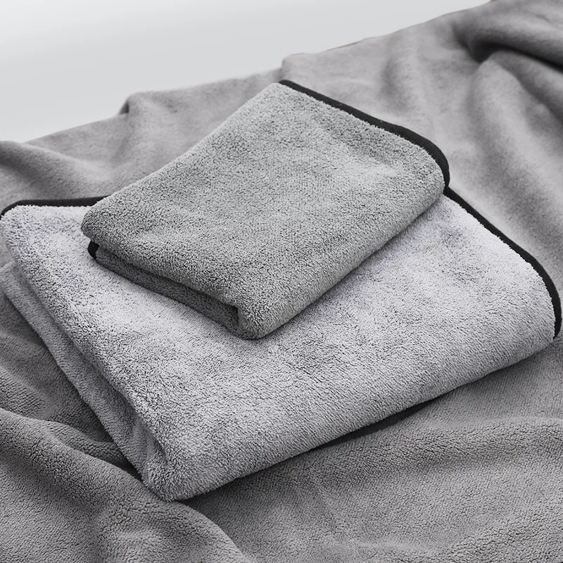ผ้าไมโครไฟเบอร์ อุปกรณ์ล้างรถ  - Microfiber Car Drying Towel Super Absorbent บทวิจารณ์และราคา