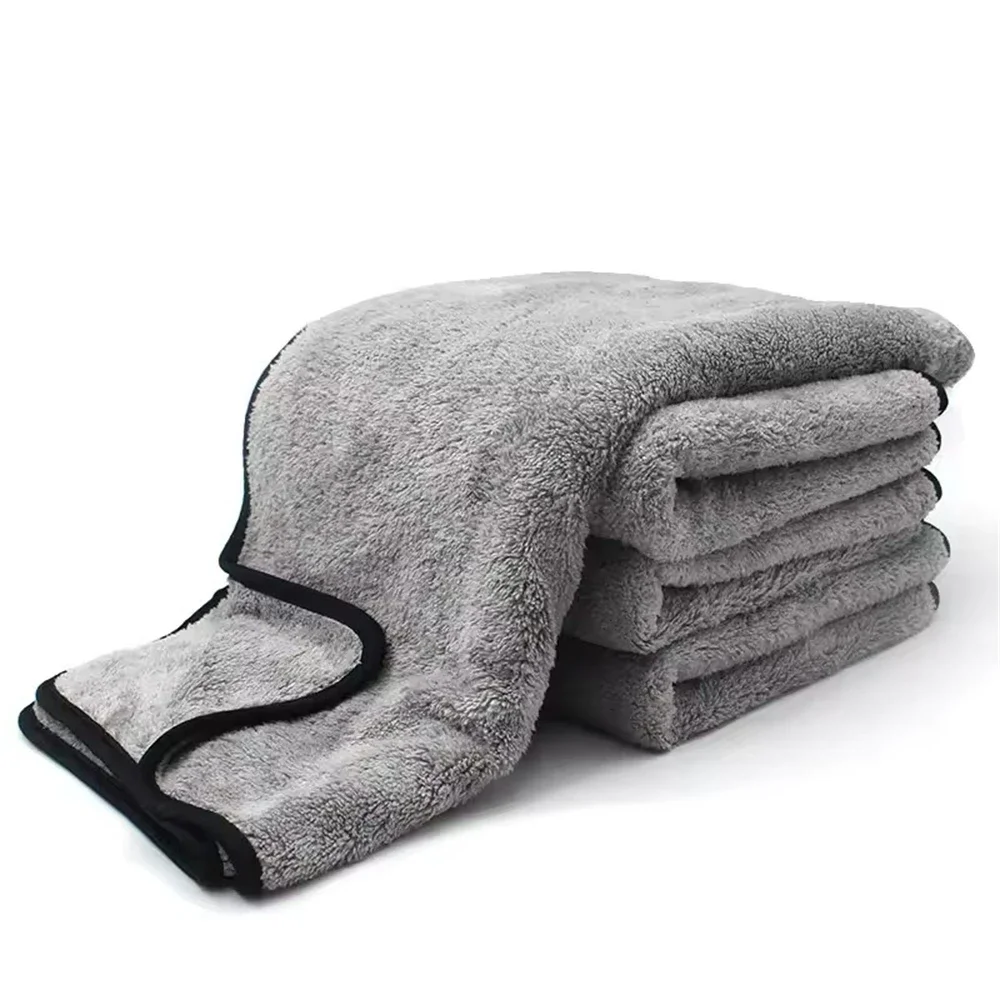 ผ้าไมโครไฟเบอร์ อุปกรณ์ล้างรถ  - Microfiber Car Drying Towel Super Absorbent บทวิจารณ์และราคา