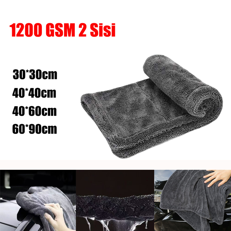 [CA2] ผ้าไมโครไฟเบอร์สำหรับเช็ - Microfiber Car Drying Towel Super Absorbent บทวิจารณ์และราคา