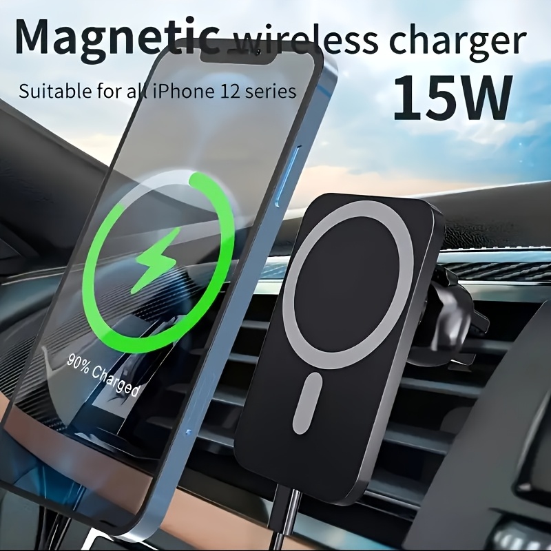 ที่ชาร์จไร้สายแม่เหล็กสำหรับรถ - Wireless Car Charger Mount Fast Charging บทวิจารณ์และราคา