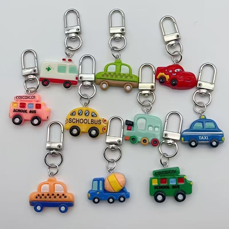 พวงกุญแจรถการ์ตูนเรซิน 10 ชิ้น - Car Accessories บทวิจารณ์และราคา