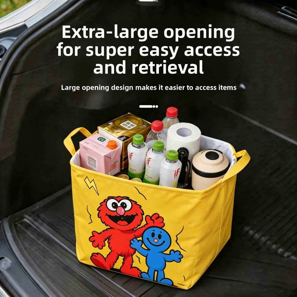 กล่องเก็บของท้ายรถแบบพับได้ 1  - Car Trunk Organizer Foldable Storage Box บทวิจารณ์และราคา