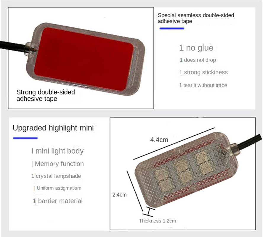 ไฟส่องเท้าภายในรถยนต์ LED ควบค - Led Ambient Interior Car Lights App Control บทวิจารณ์และราคา