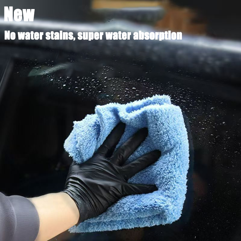 ผ้าไมโครไฟเบอร์หนาพิเศษสำหรับล - Microfiber Car Drying Towel Super Absorbent บทวิจารณ์และราคา