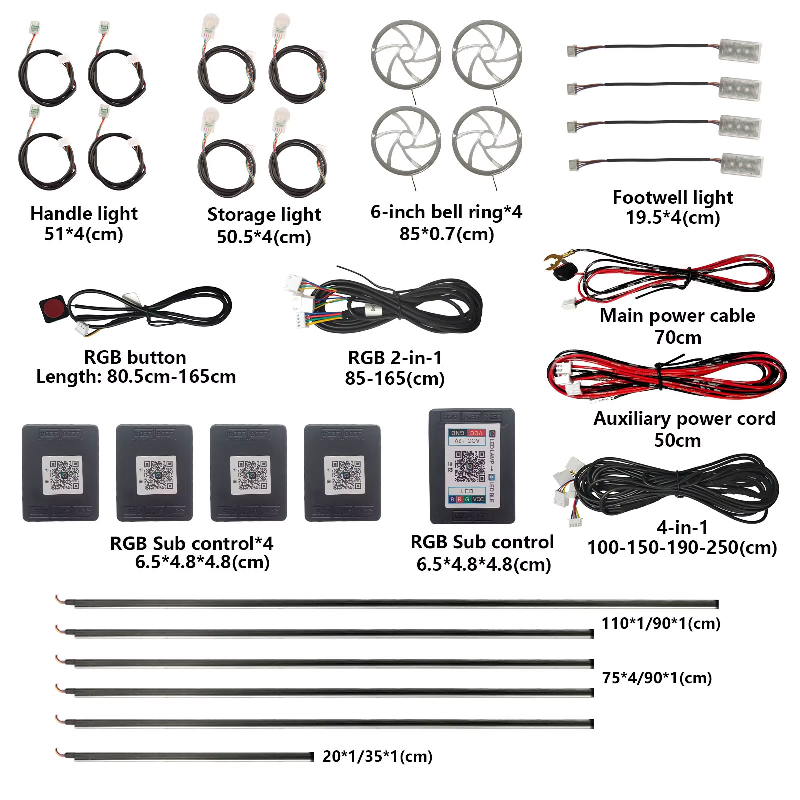 สำหรับแอปควบคุมไฟบรรยากาศ ใช้ไ - Led Ambient Interior Car Lights App Control บทวิจารณ์และราคา