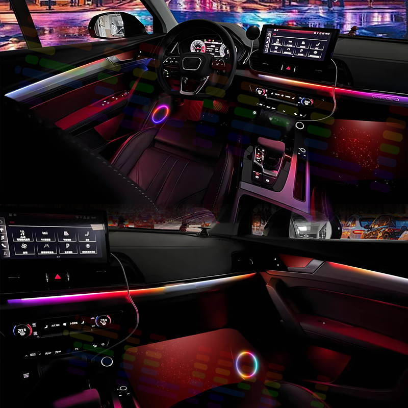 สำหรับแอปควบคุมไฟบรรยากาศ ใช้ไ - Led Ambient Interior Car Lights App Control บทวิจารณ์และราคา