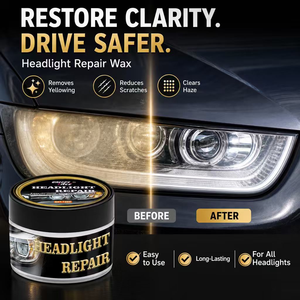 แว็กซ์ขัดไฟหน้ารถยนต์ 100 กรัม - Car Scratch Repair Polishing Wax Paste บทวิจารณ์และราคา
