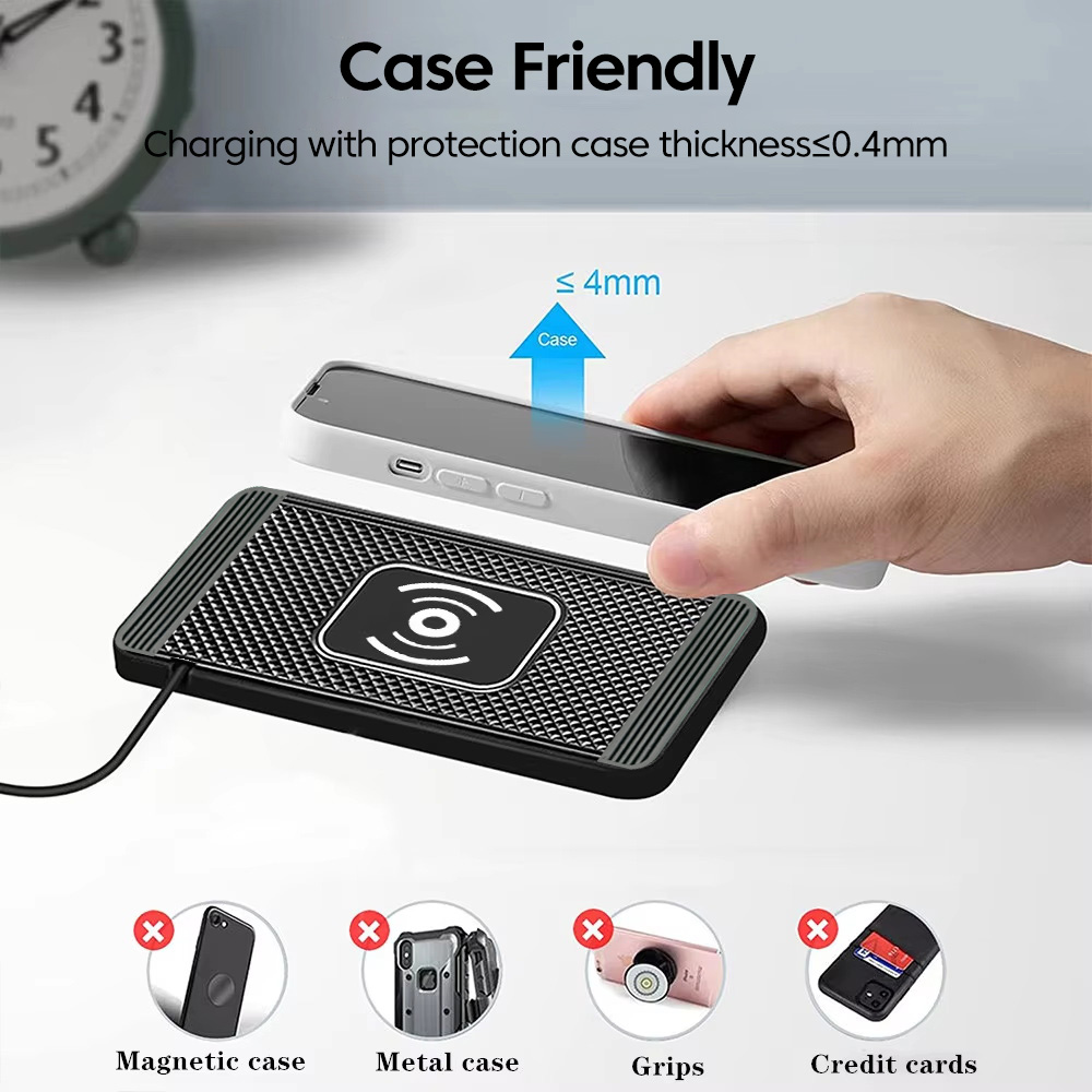 แท่นชาร์จไร้สาย 15w สำหรับรถยน - Wireless Car Charger Mount Fast Charging บทวิจารณ์และราคา